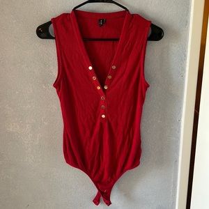Marciano Red sexy bodysuit